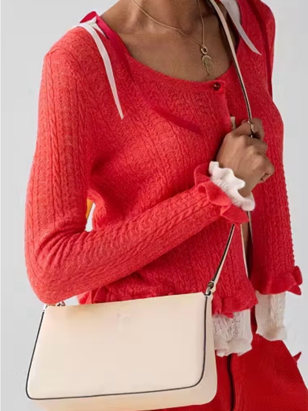 kate spade New York Ginnie Blush Peach Crossbody Bag